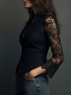Claudia | Blazer de Encaje