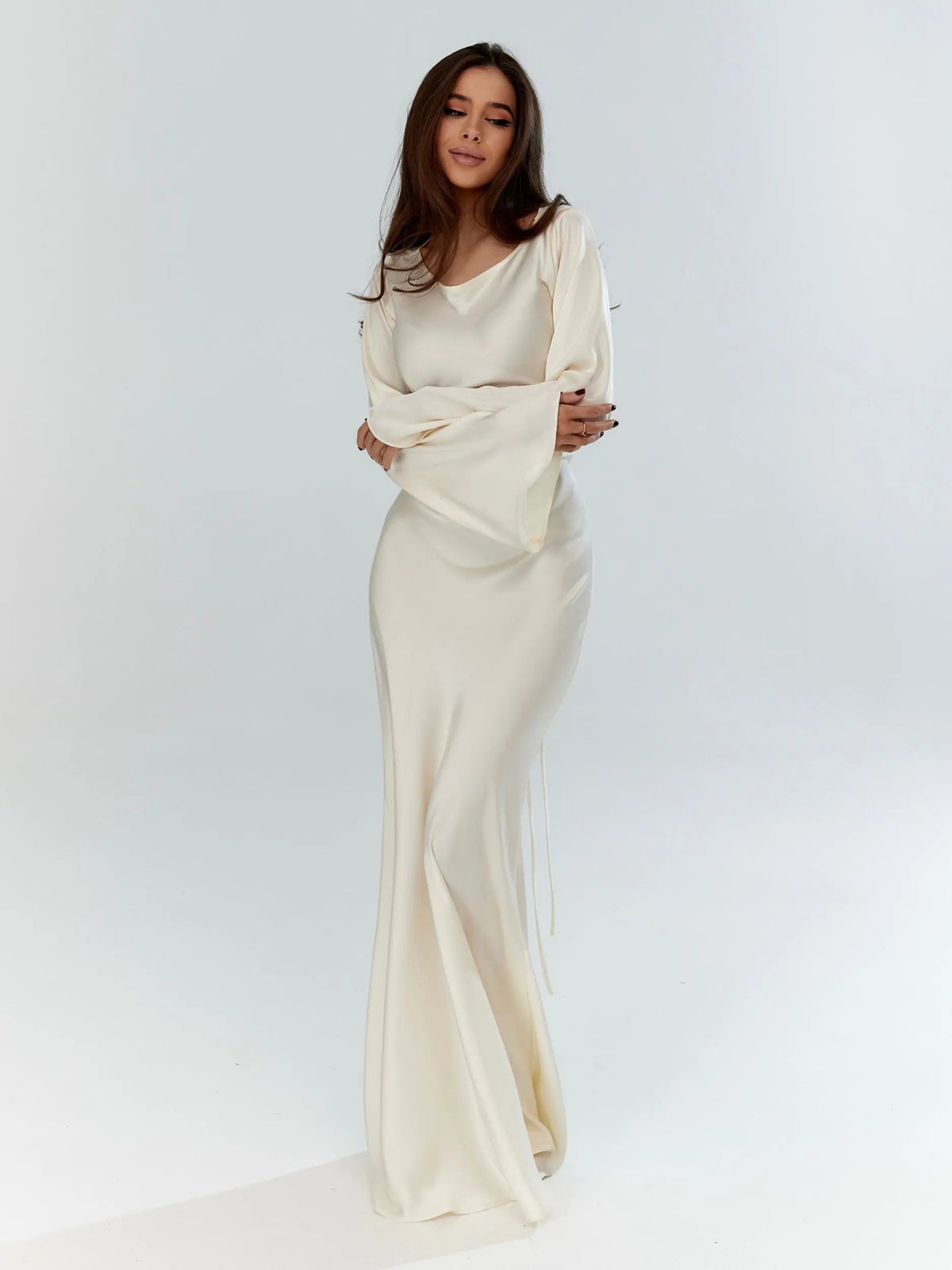 Vestido Largo · Marfil