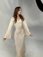 Vestido Largo · Marfil