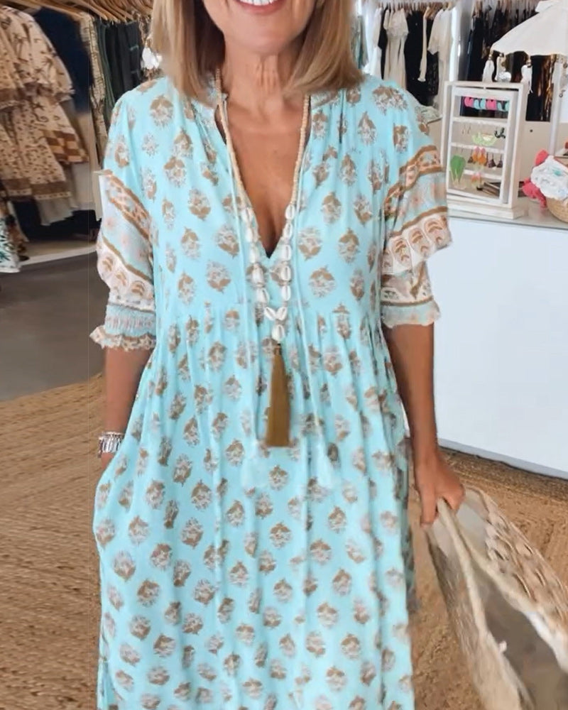 Vestido Largo · Boho