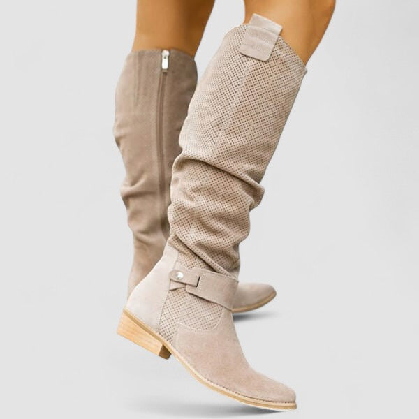 Georgiana | Botas western souples montant jusqu'aux genoux