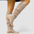 Georgiana | Botas western souples montant jusqu'aux genoux