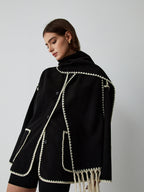 Laura | Chaqueta con Bufanda