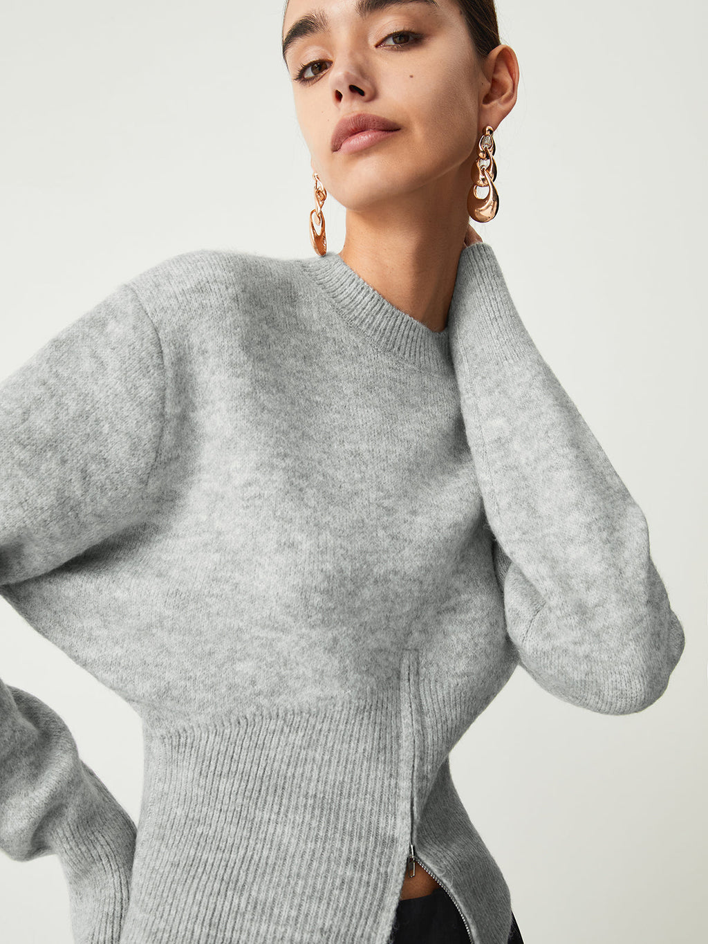 Paloma | Jersey con Cremallera