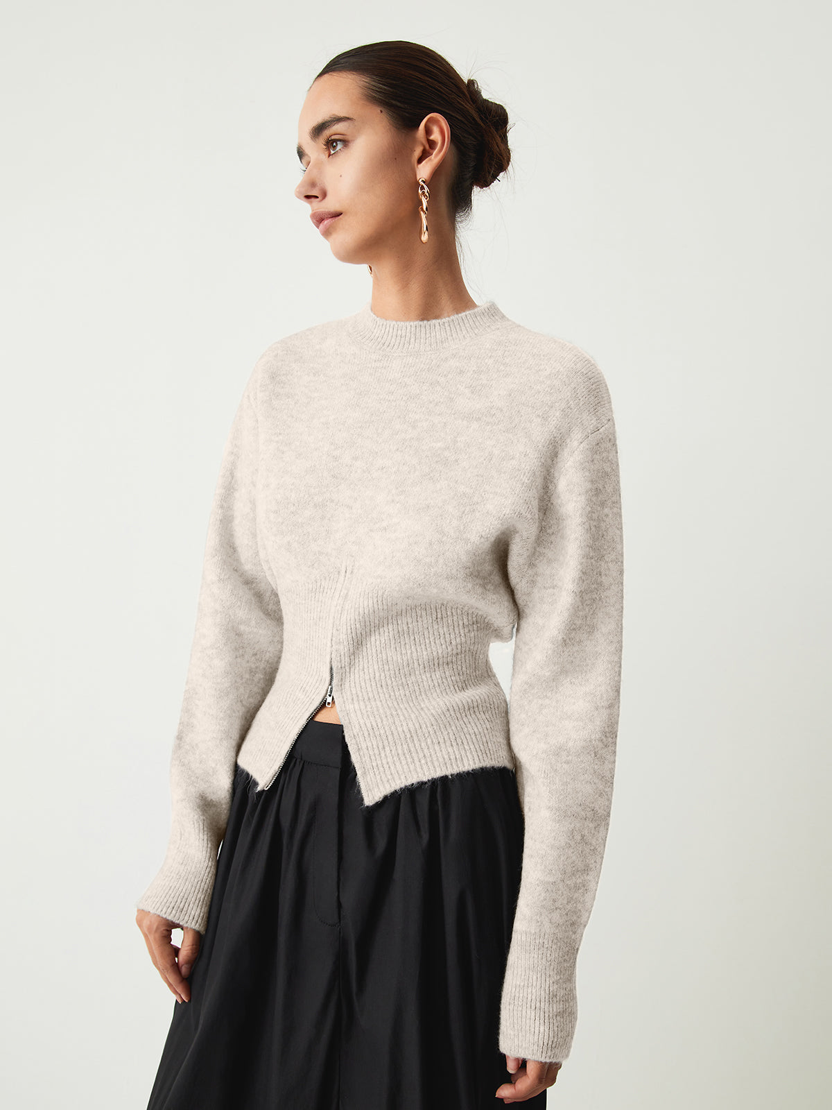 Paloma | Jersey con Cremallera