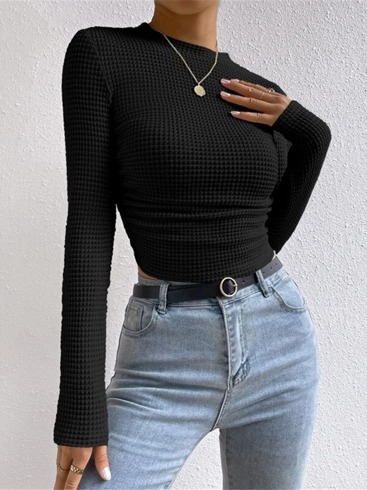 Soraya | Jersey Textura Gofre