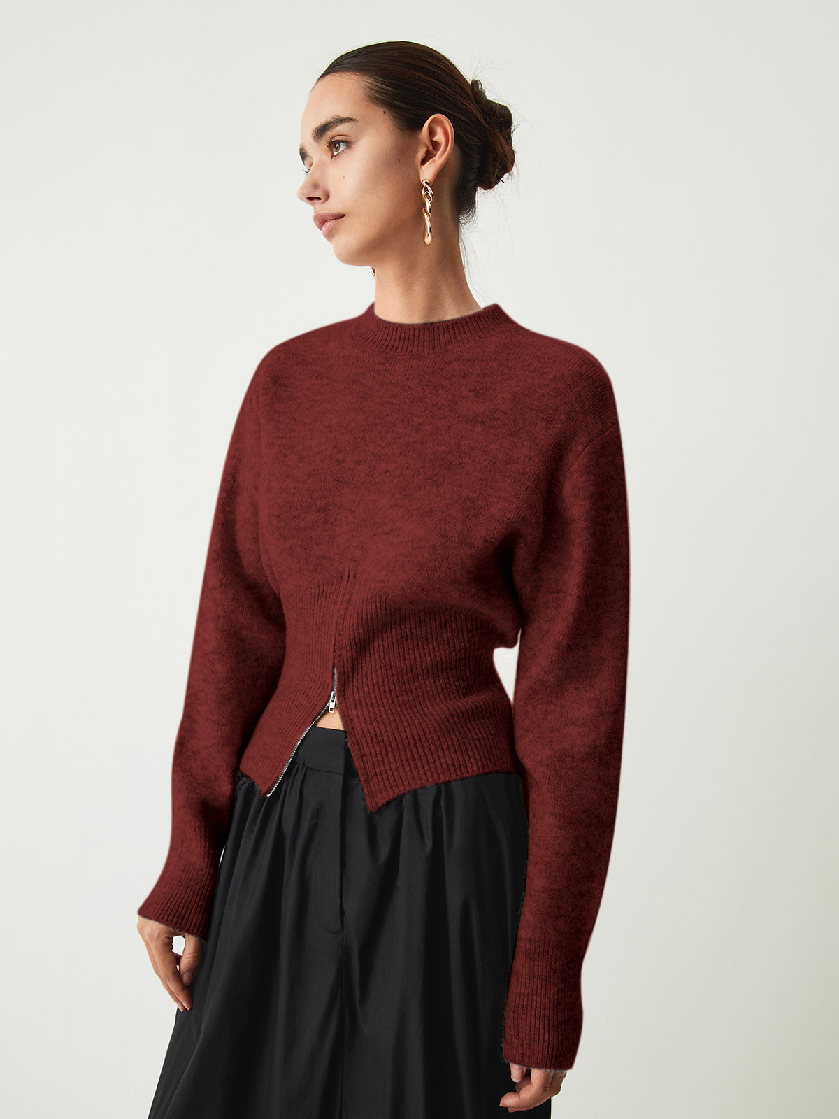 Paloma | Jersey con Cremallera