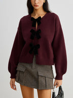 Selena | Jersey con Lazo de Terciopelo