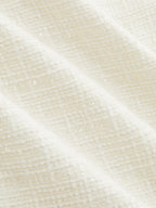 Tweed Sin Mangas con Cinturón Plisado Minivestido