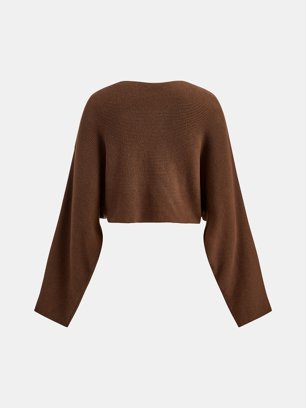 Asimétrico Crossed Crop Punto jersey