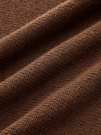 Asimétrico Crossed Crop Punto jersey