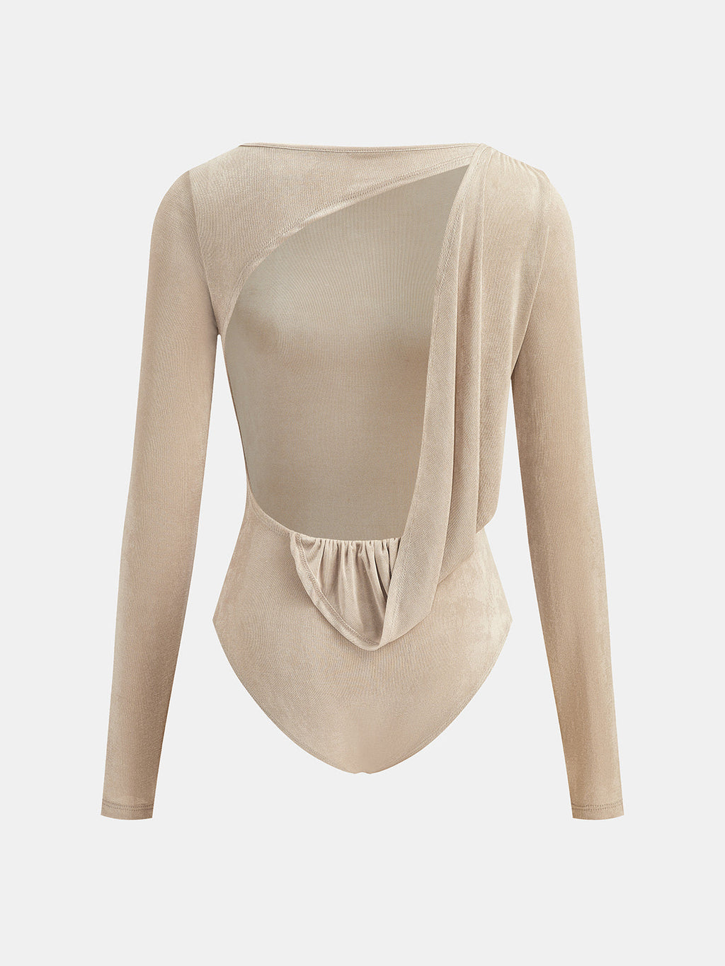 Espalda Cut-Out Body & Fruncido mini Falda Set