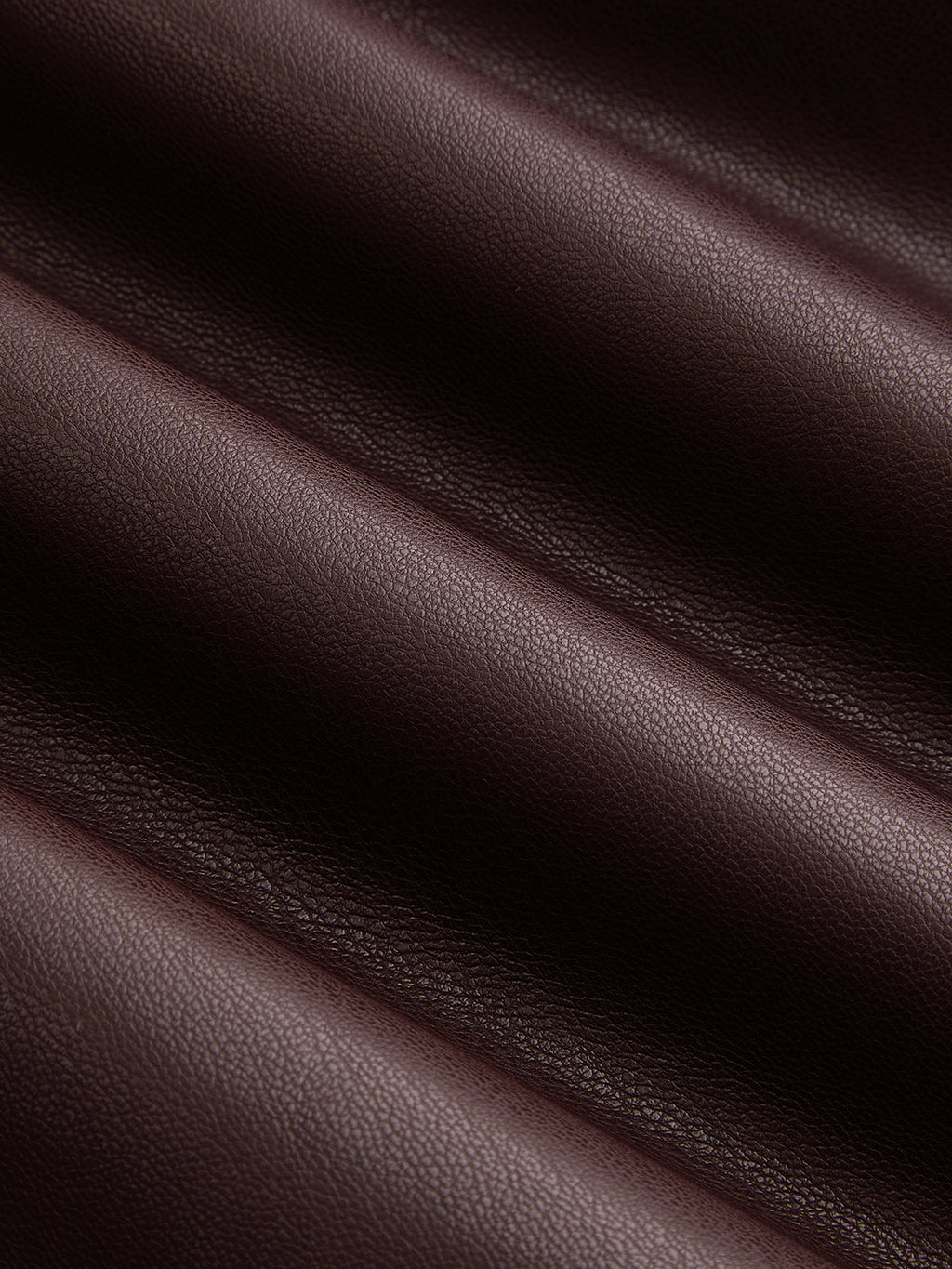 Faux-Leather Seamed Barrel Leg Pantalón