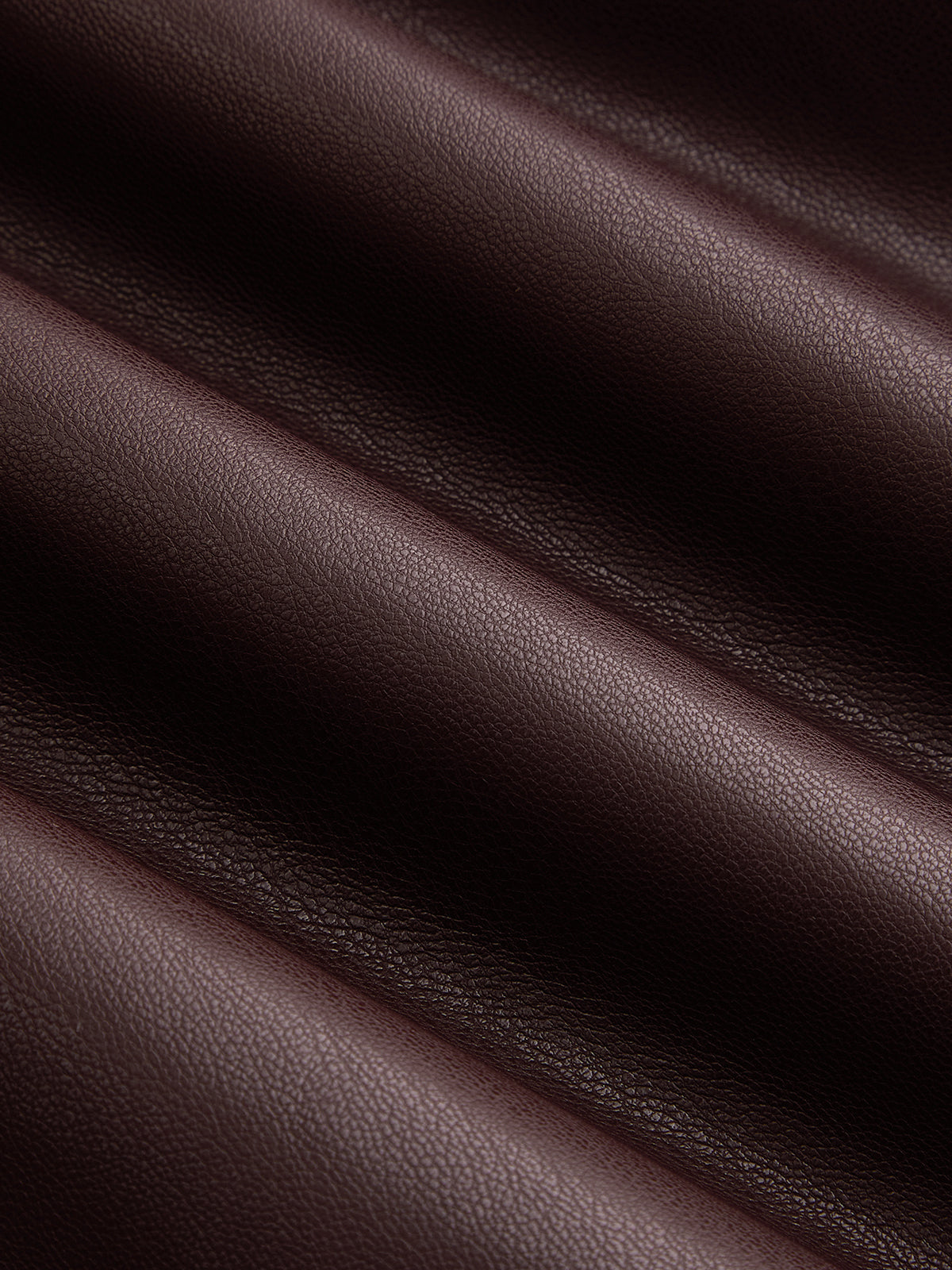 Faux-Leather Seamed Barrel Leg Pantalón