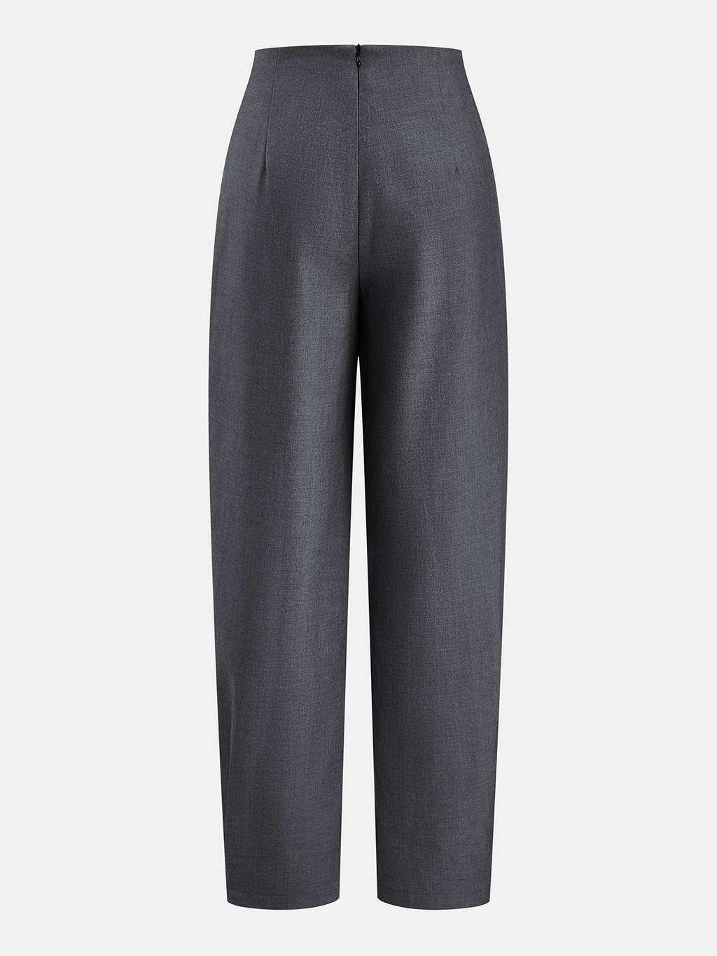 Cruzado-Over Plisado Tapered Pantalón