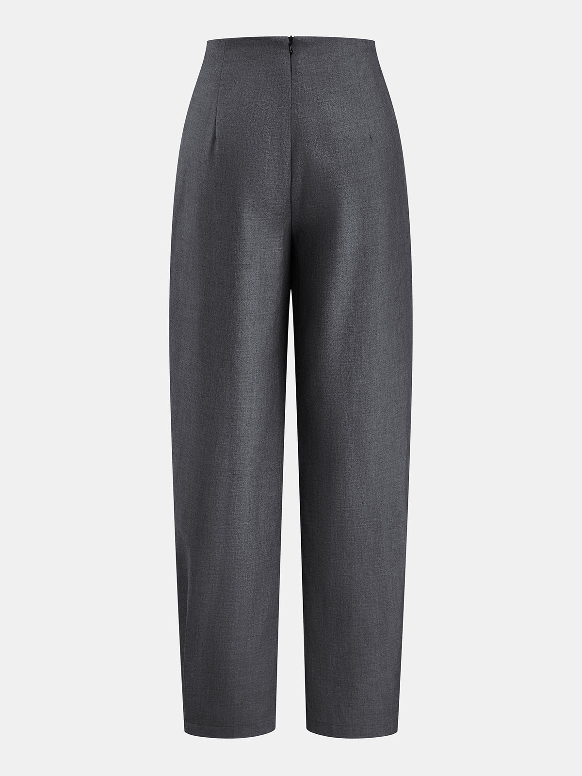 Cruzado-Over Plisado Tapered Pantalón
