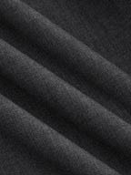 Cruzado-Over Plisado Tapered Pantalón