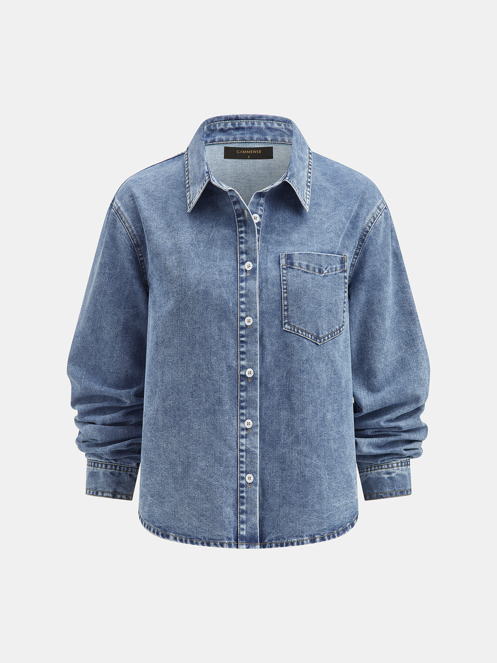 Dos-Way Wear Denim Camisa