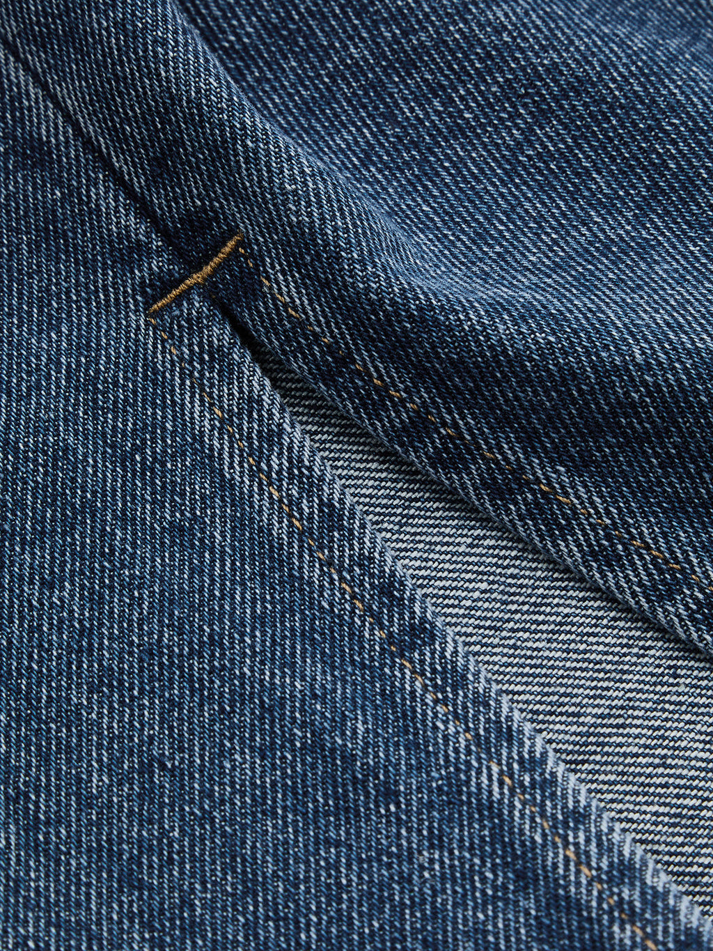 Slit bajo Classic Pierna Ancha Jeans