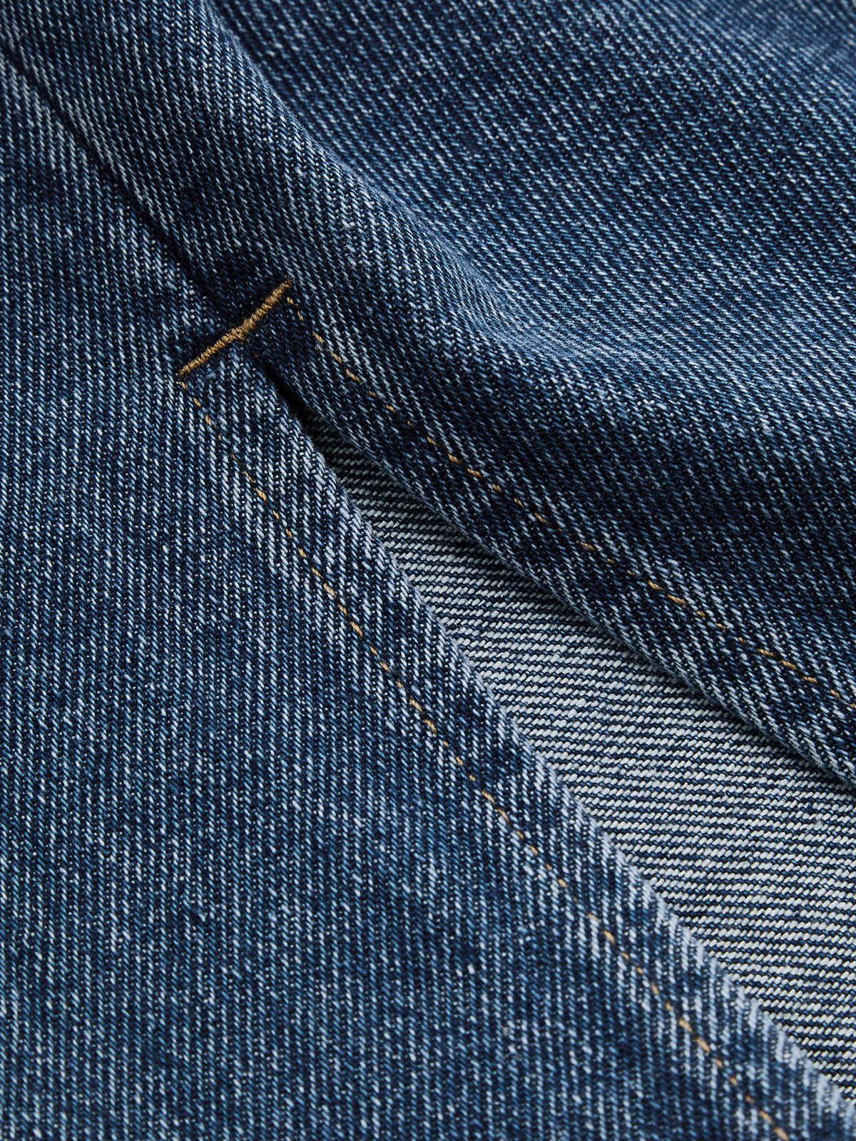 Slit bajo Classic Pierna Ancha Jeans