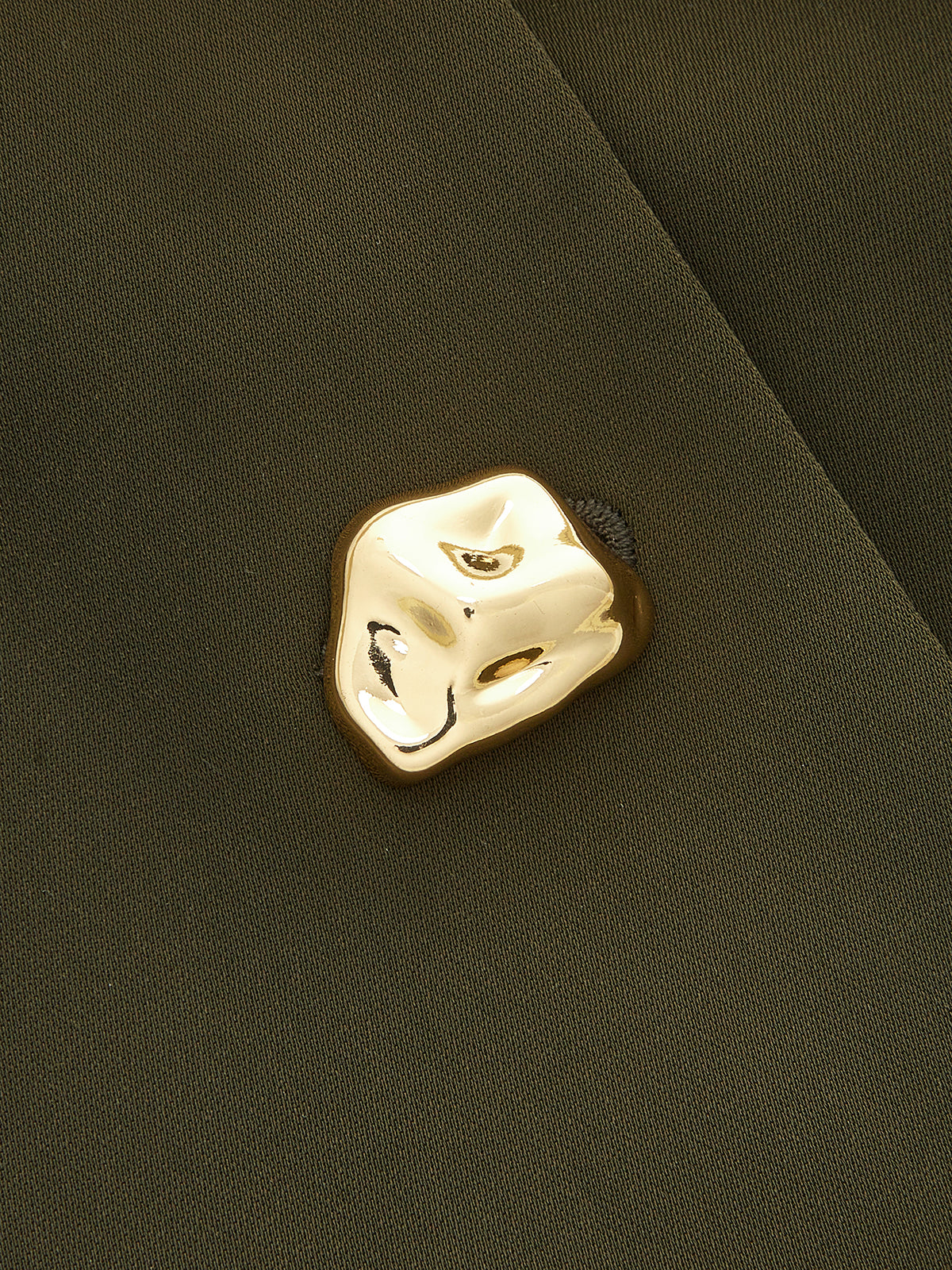 Botones Metálicos Chaleco Plisado midi Falda Set