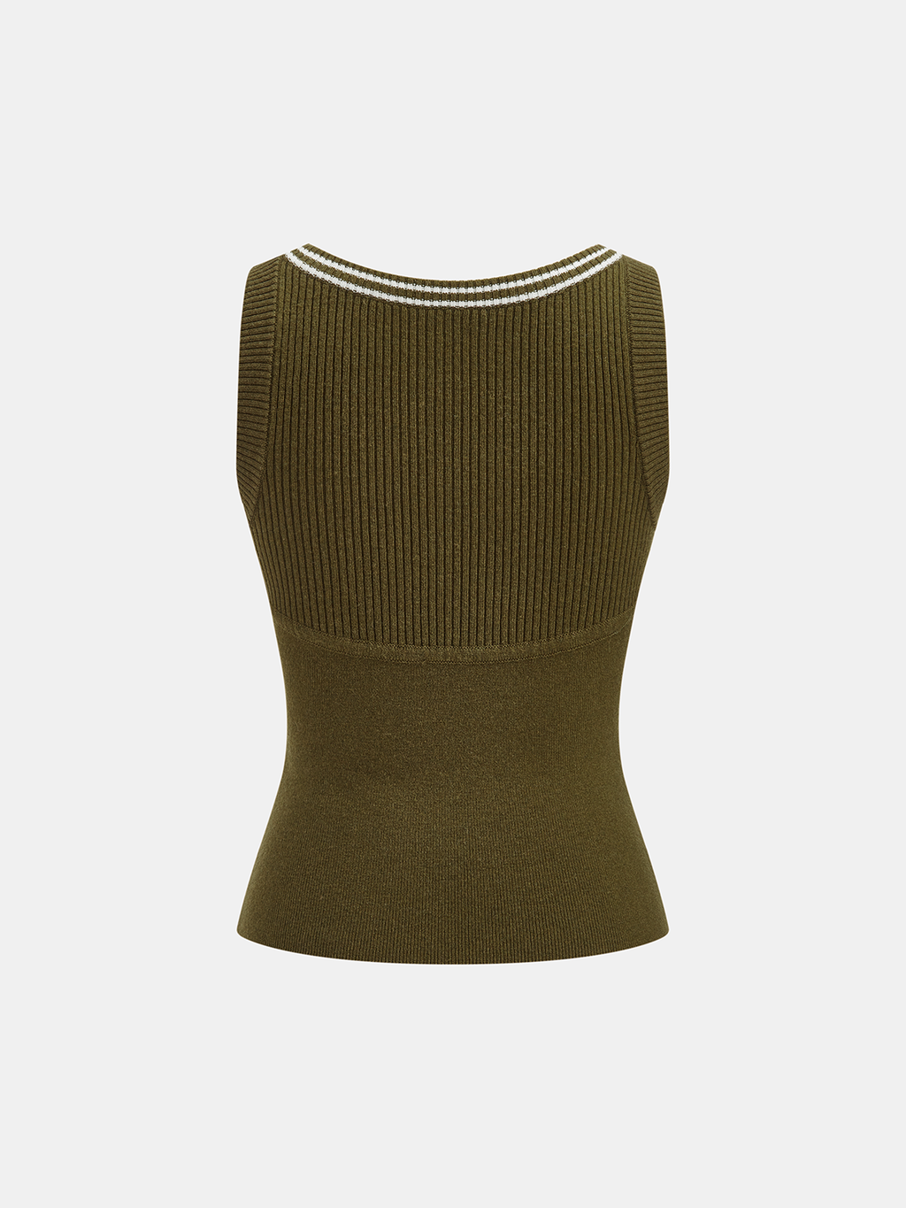 Mezcla de Lana Shrug & Tank Top Dos Piezas Set