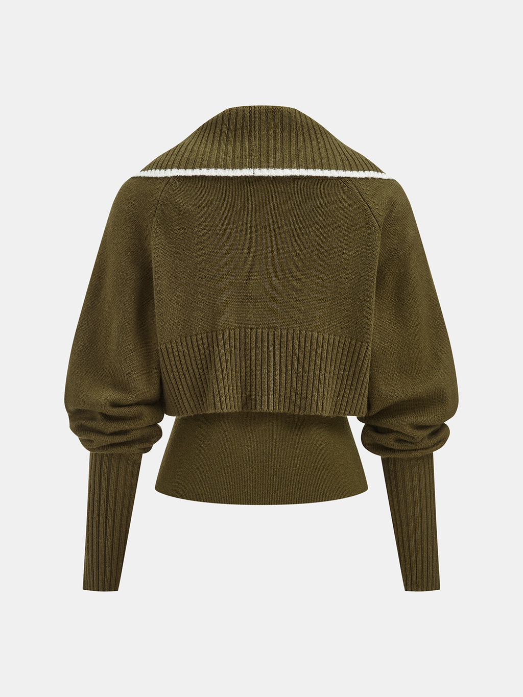 Mezcla de Lana Shrug & Tank Top Dos Piezas Set