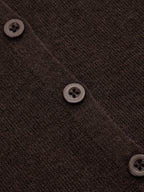 Asimétrico Capa-Detalle botón Punto Blusa