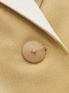 Contraste Lapel Tailored Blazer