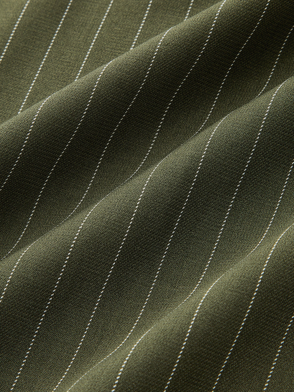 Fold-Over Rayas Pierna Ancha Pantalón