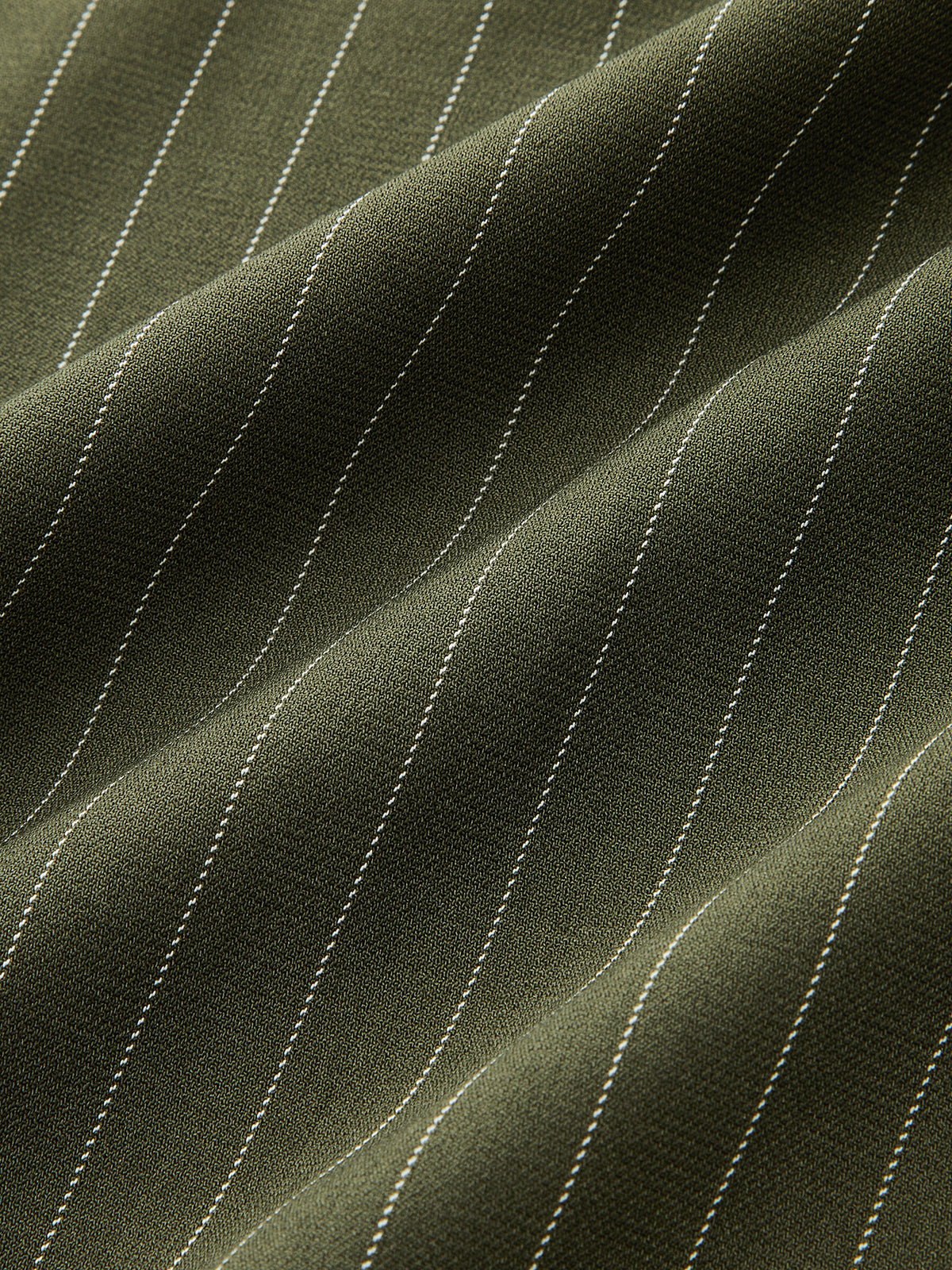 Fold-Over Rayas Pierna Ancha Pantalón