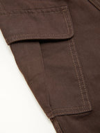 Espalda Cintura Elástica Balloon Cargo Jeans