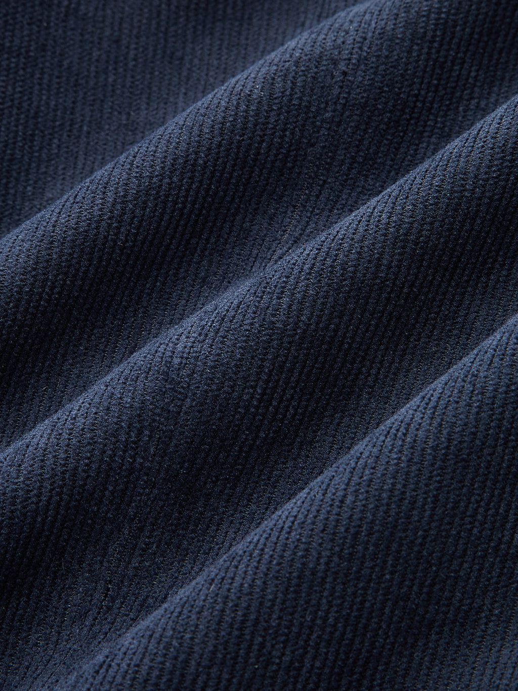 Encaje-ribete Smocked-espalda Corduroy Blusa