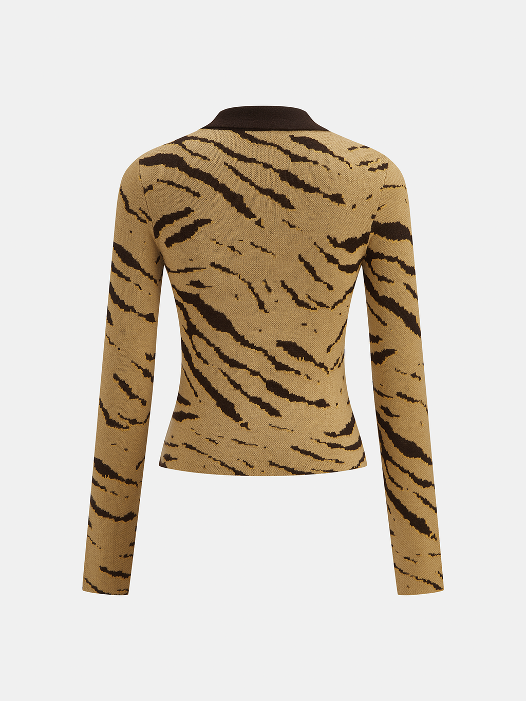 Polo de Lana Animal Print