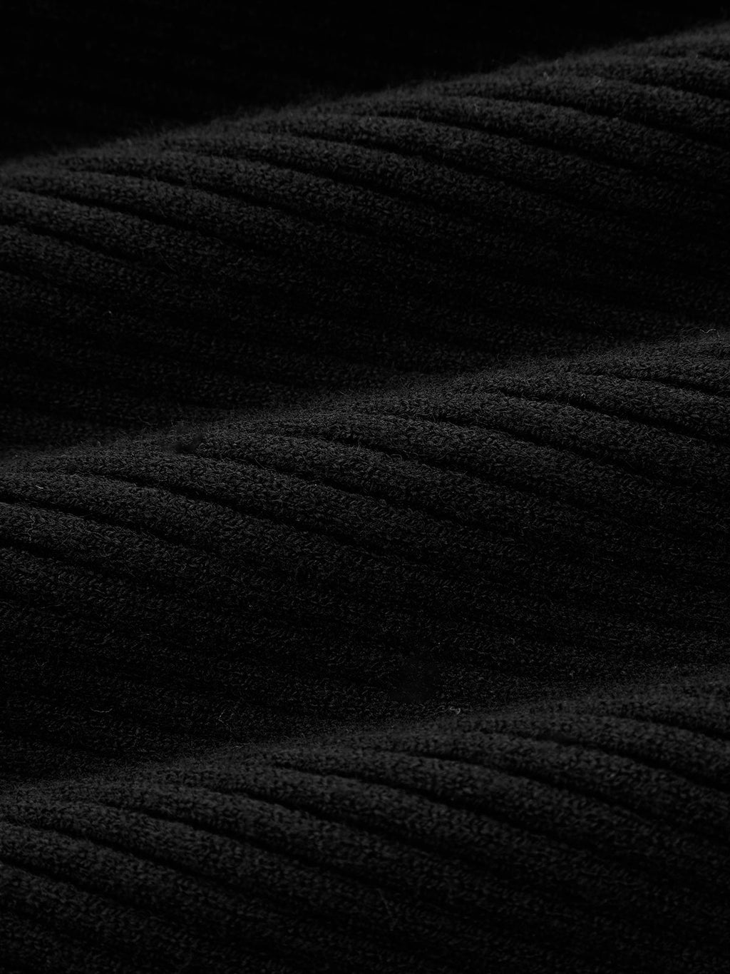 Ribete en Contraste Ribbed Punto Entallado Vestido