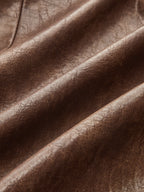 Napoleon Style Efecto Piel Cropped Chaqueta
