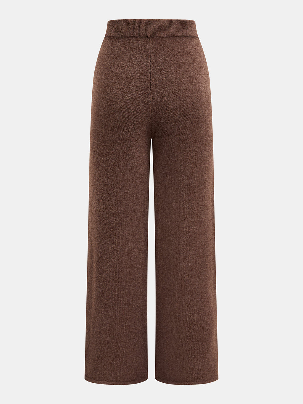 Tie frontal Punto Cárdigan Pierna Ancha Pantalón Set