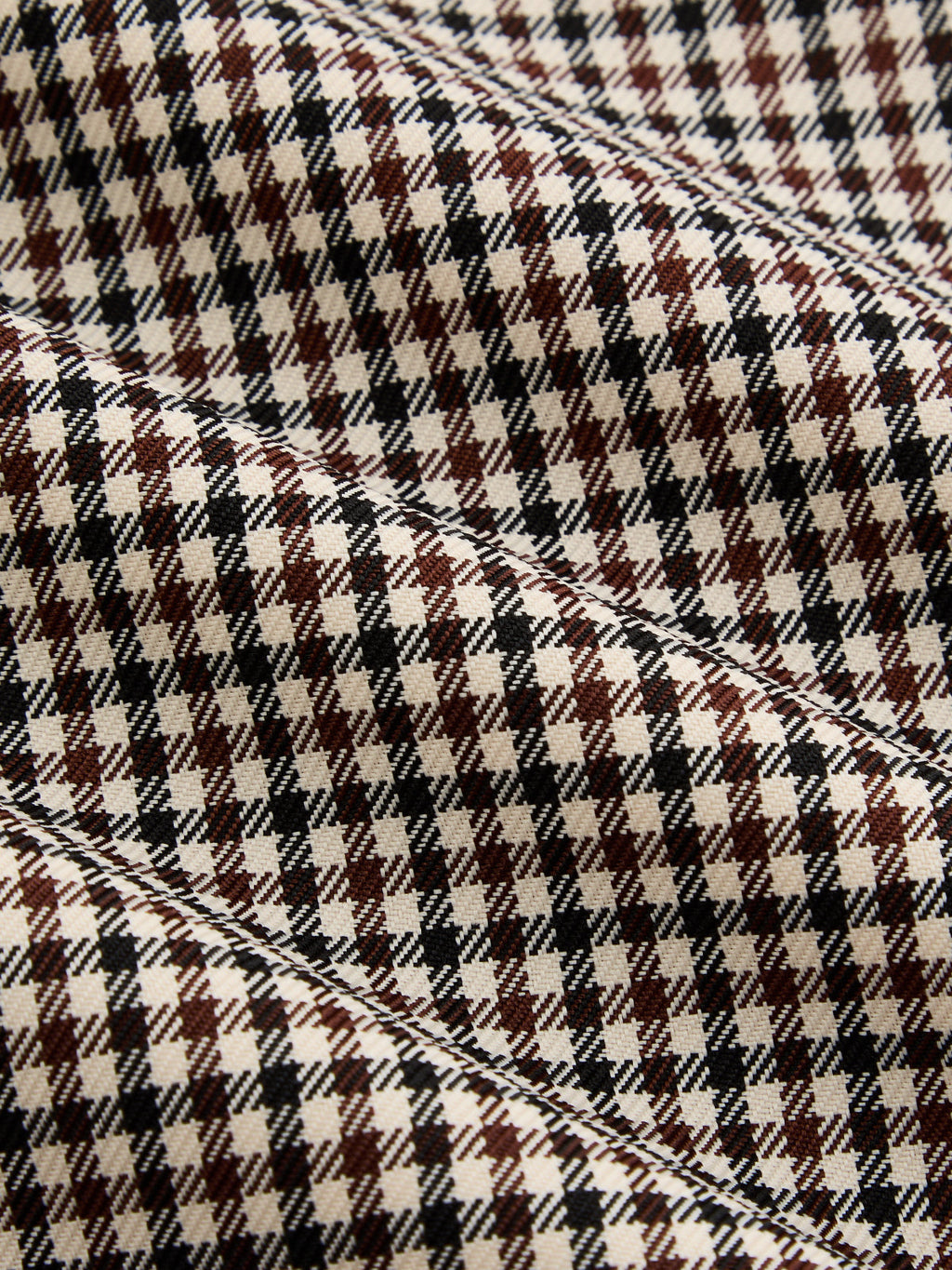 Con Cinturón Gingham midi Corte A Falda