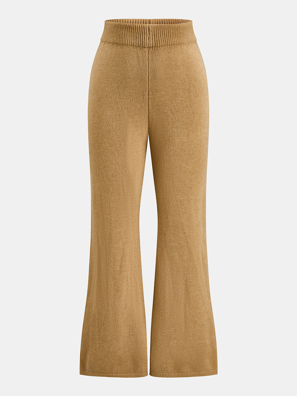 Zip-Up Punto Cárdigan Flare Pantalón Co-ord Set