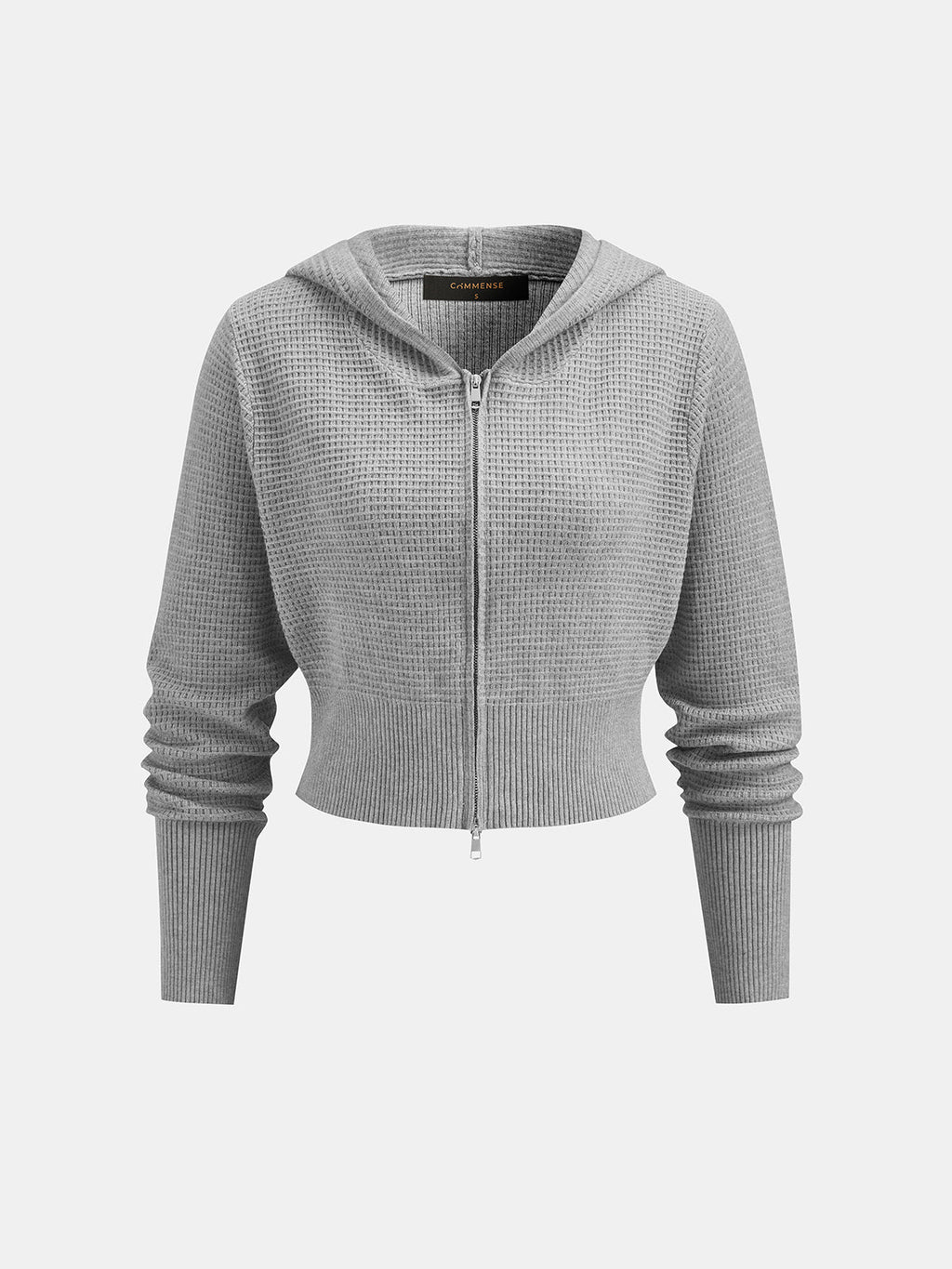 Waffle Punto Hooded Zip-Up Co-ord Set