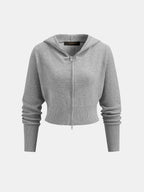 Waffle Punto Hooded Zip-Up Co-ord Set