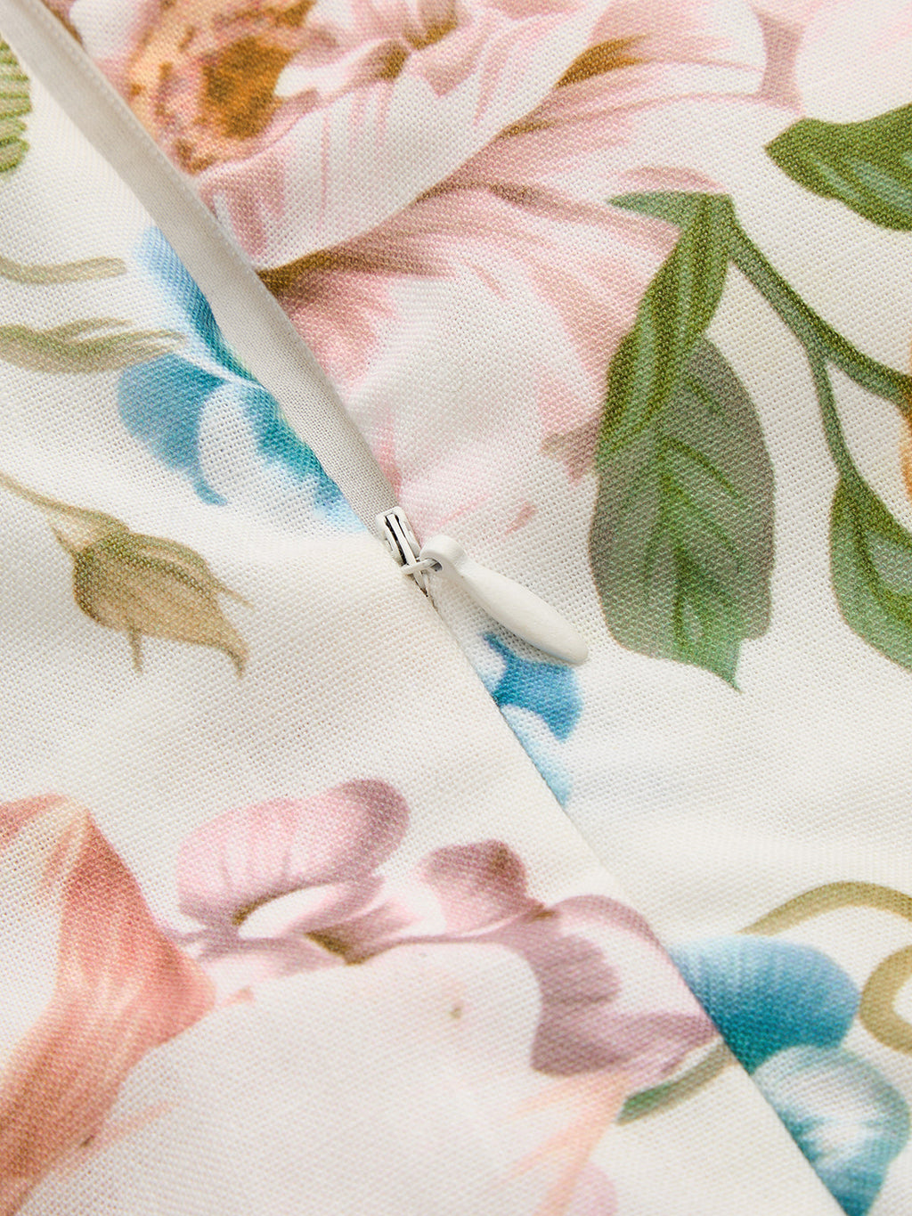 Corsé Seam Tropical estampado Swing Vestido