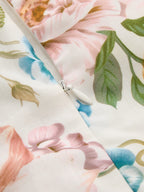 Corsé Seam Tropical estampado Swing Vestido