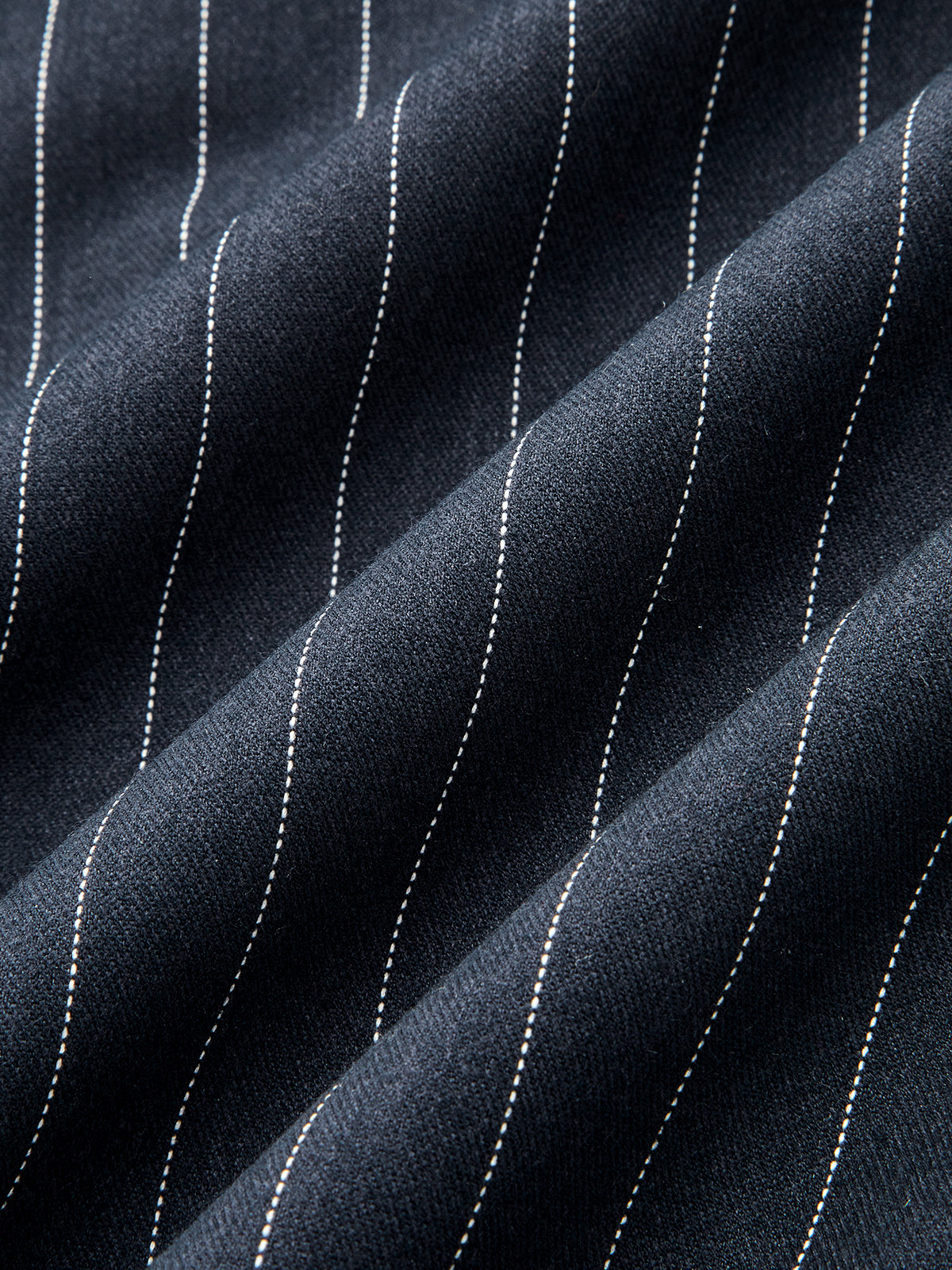 Con Cinturón Pinstripe largo Lápiz Falda