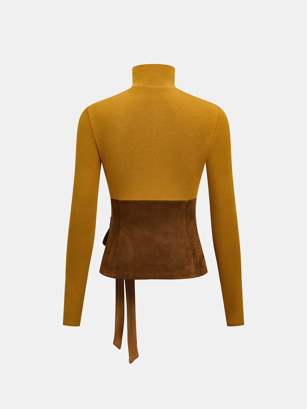 Faux-Ante Panel Cuello Alto Punto Top