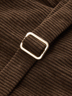 Detalle de Encaje Corduroy Abotonado Chaleco