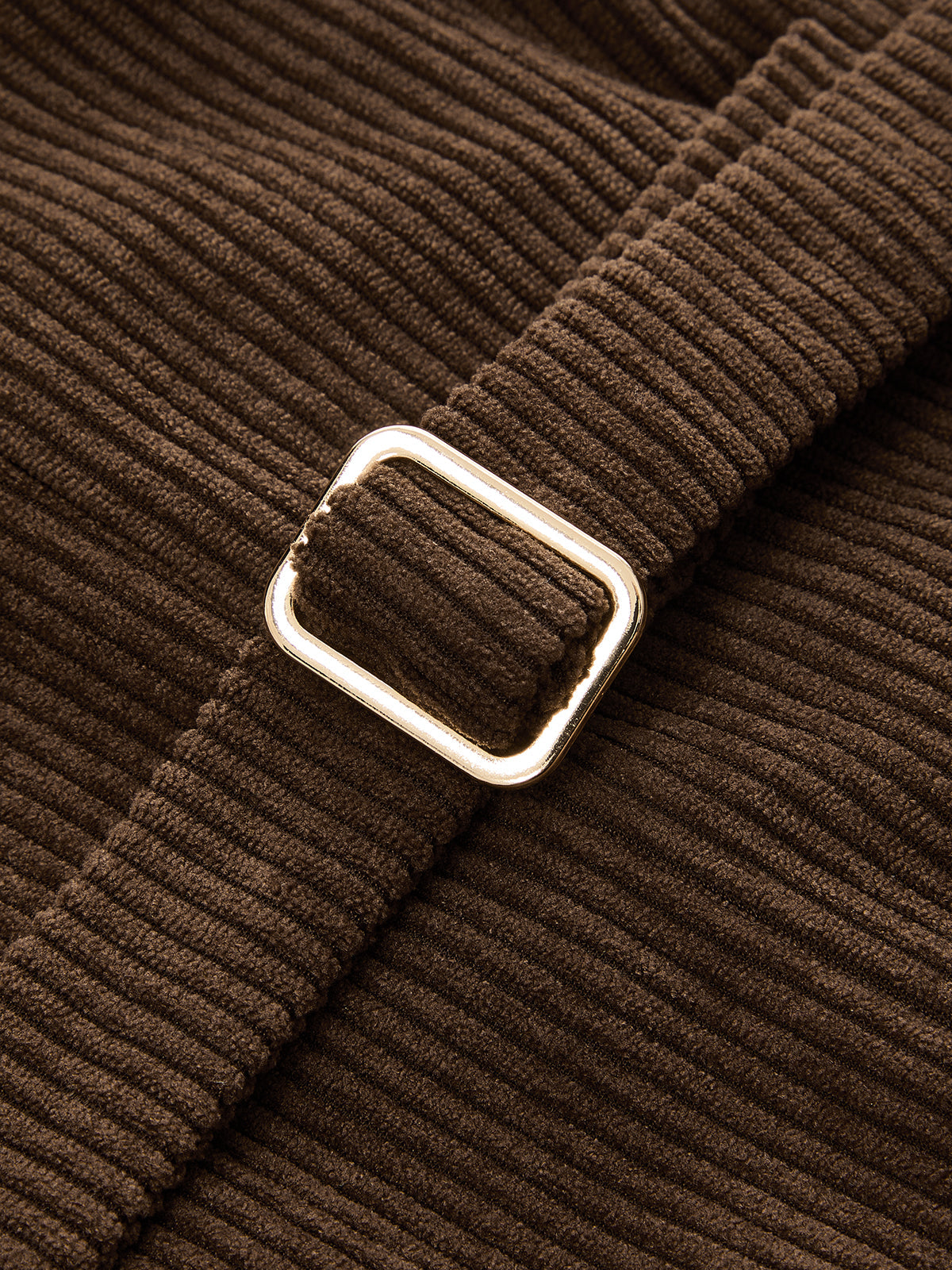 Detalle de Encaje Corduroy Abotonado Chaleco