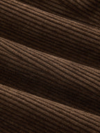 Detalle de Encaje Corduroy Abotonado Chaleco