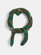 Classic Chain estampado seda Bufanda
