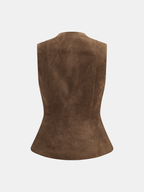 Faux-Ante Frog-botón Waistcoat